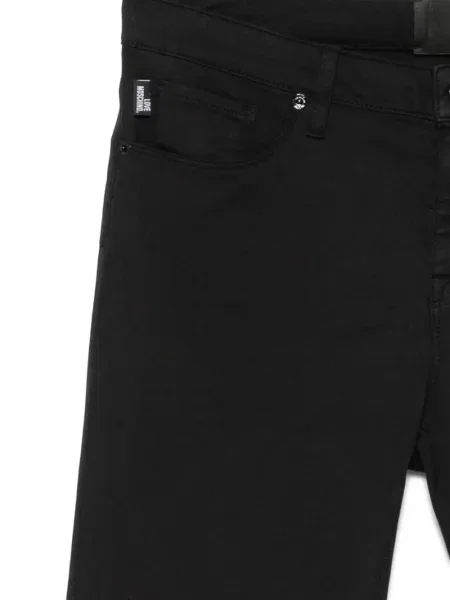 Blugi Love Moschino cu autograf negru