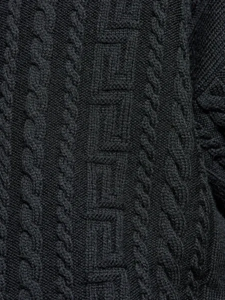 Cardigan Versace tricotate negru