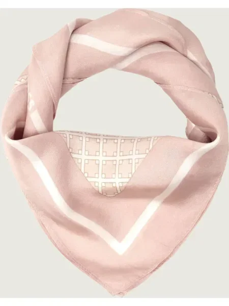 Fular Boss Black de mătase negru