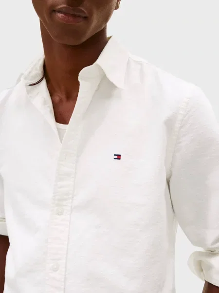 Твілова сорочка Tommy Hilfiger біла