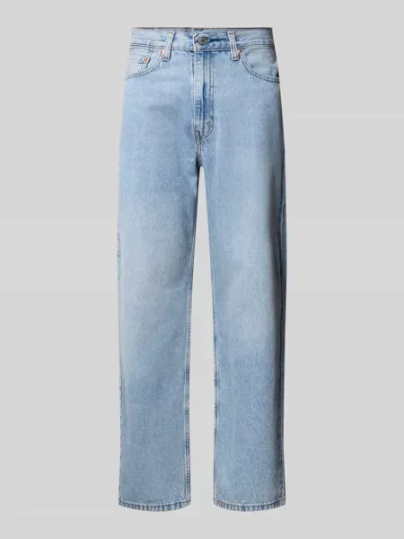 Jeansy o kroju straight fit z naszywką z logo model Loose’ Levi's