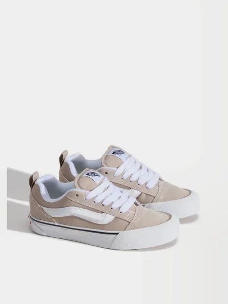 Замшевые кеды Vans бежевые