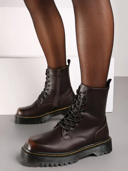 Botine Crecca maro