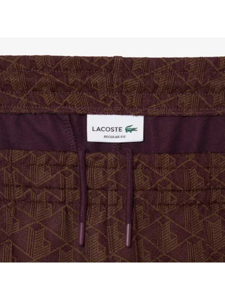 Спортивні штани Lacoste коричневі