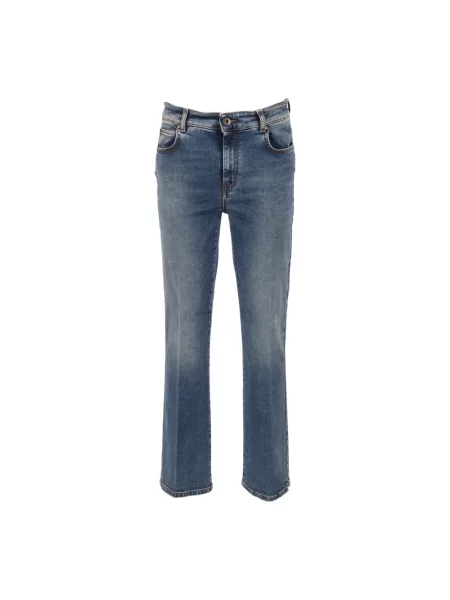 Jeansy Weekend Max Mara niebieskie