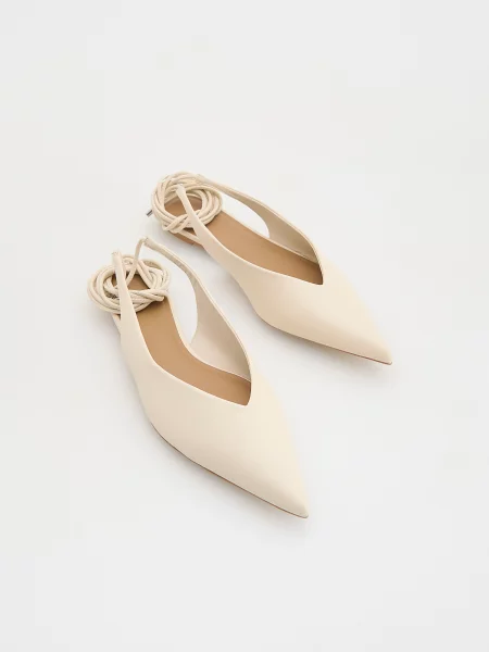 Балетки Reserved белые