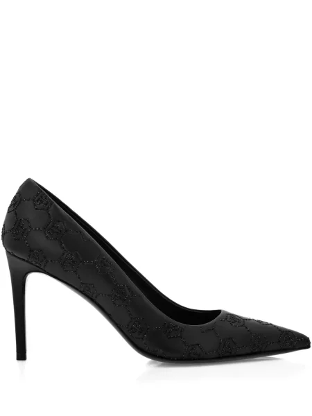 Pantofi cu toc Philipp Plein negru