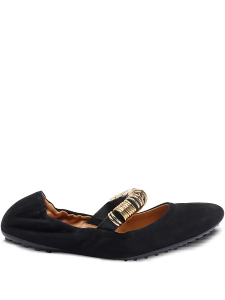 Balerini Tod's din piele de căprioară negru