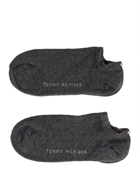 Tommy Hilfiger Къси чорапи 2 чифта сиво