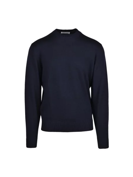 Sweter Filippo De Laurentiis wełniany niebieski