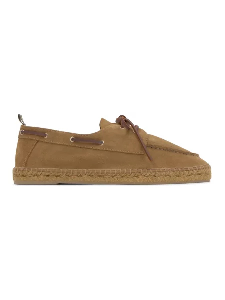 Espadryle Castaner zamszowe brązowe