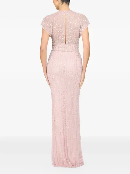 Maxi šaty Jenny Packham ružová