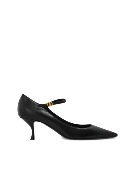 Czółenka Dolce And Gabbana skórzana czarna