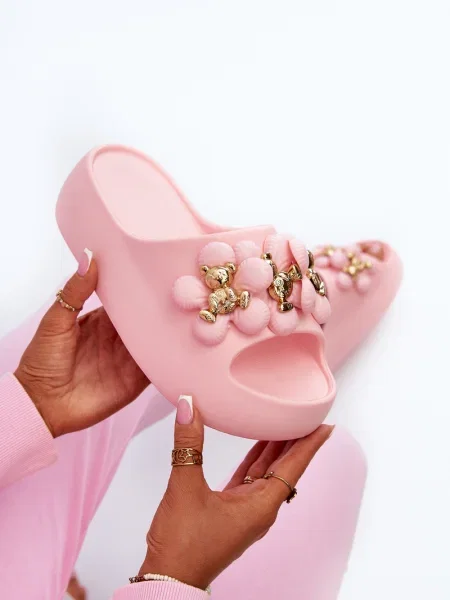 Papuci de casă Kesi roz