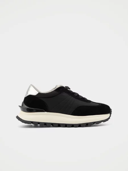 Кожаные кроссовки Urban Trace черные