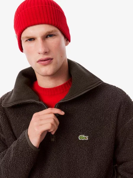 Свитшот Lacoste коричневый