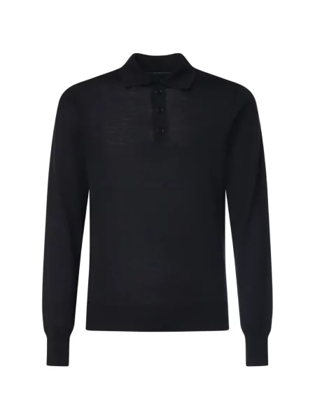 Gulerat tricou polo Emporio Armani negru