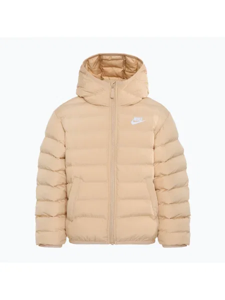 Geacă pentru copii Nike Sportswear Lightweight Synthetic Fill sanddrift/sanddrift/white alb