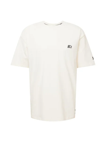 Starter Black Label Marškinėliai juoda / natūrali balta