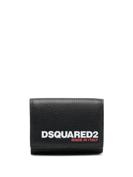 Portofel Dsquared2 cu imagine negru