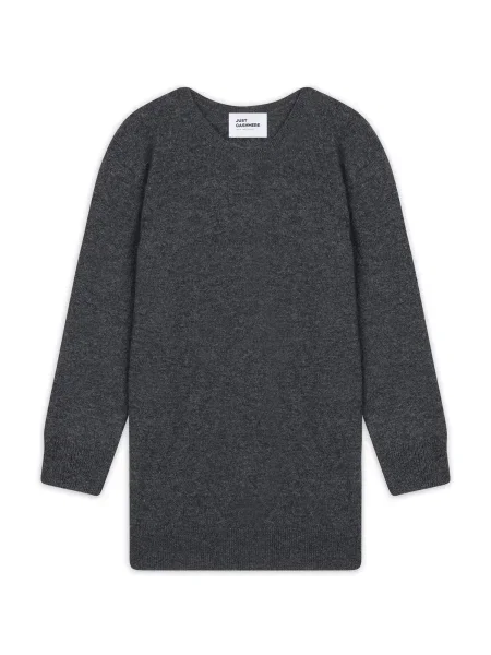 JUST CASHMERE Pulover JANICE' gri