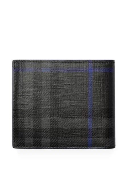 Portofel Burberry în carouri negru