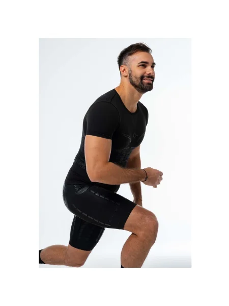 Scurt tricou Floky cu mâneci scurte negru