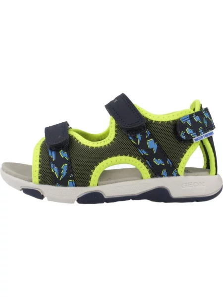 Sandały GEOX B SANDAL MULTY BOY zielony