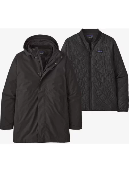 Kurtka z kapturem Patagonia Heyes Peak Parka XS czarny