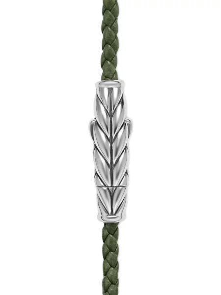 Brăţară David Yurman argintiu