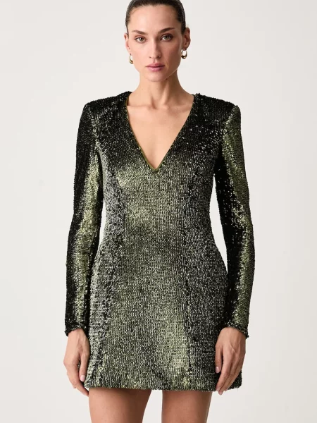 Bardot rochie EIDA verde