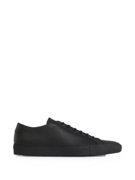 Sneakerși Common Projects din piele negru