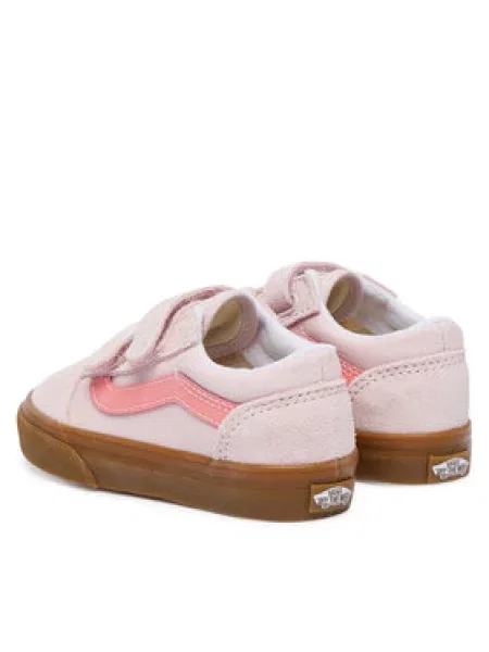 Tenisice Vans Old Skool V Svijetlo roza bijela