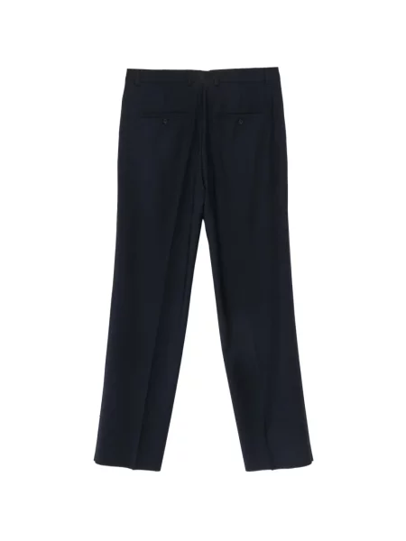 Pantaloni Manuel Ritz de lână albastru