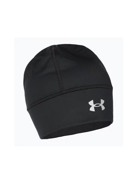 Шапка для бігу чоловіча Under Armour Storm Launch Beanie black/reflective чорна