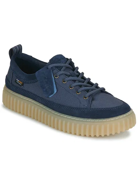 Pantofi Clarks din dantelă albastru