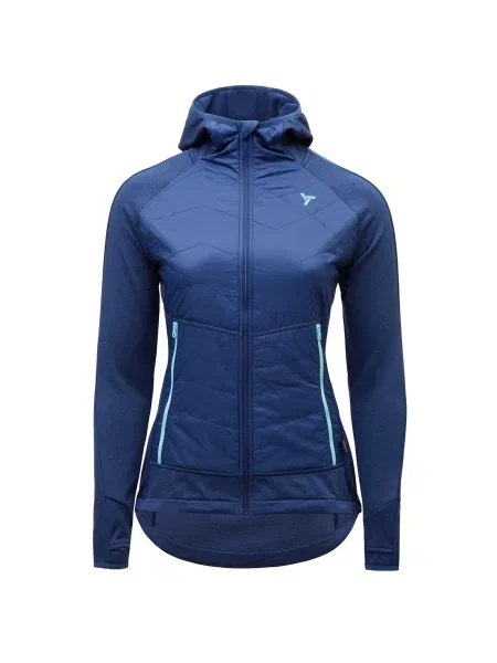 Bluza skiturowa rozpinana Silvini Divera PrimaLoft® niebieska