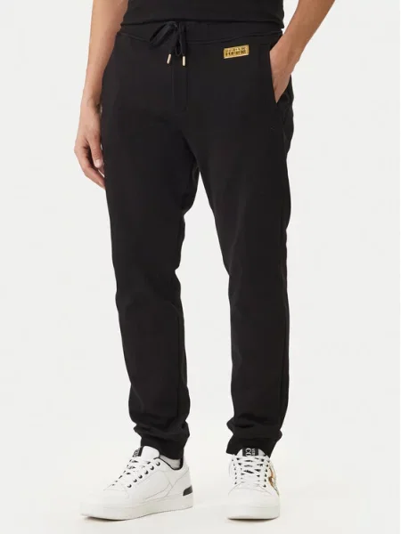 Teplákové kalhoty Versace Jeans Couture černé