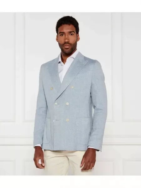 Windsor Sacou 13 Salino | Shaped fit | cu adaos de in albastru