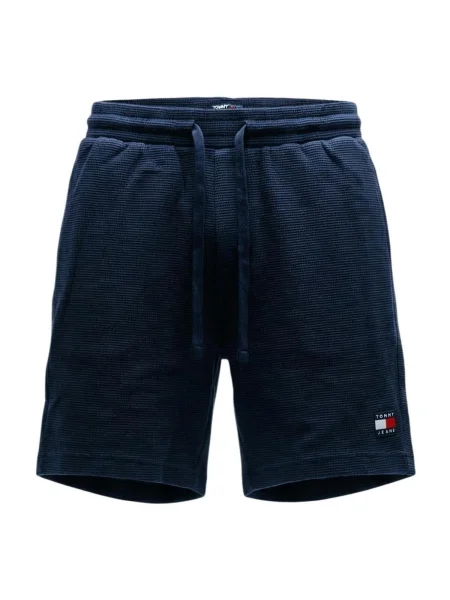 Pantaloni Tommy Hilfiger albastru