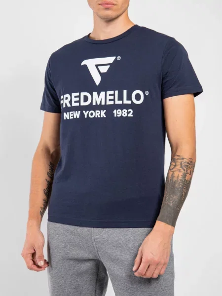 Fred Mello Футболка синій