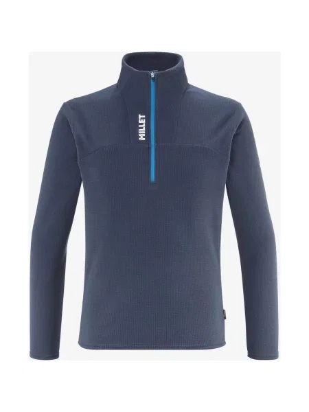 Polar Millet Ubic Light Grid Half Zip Nocny XXL niebieski