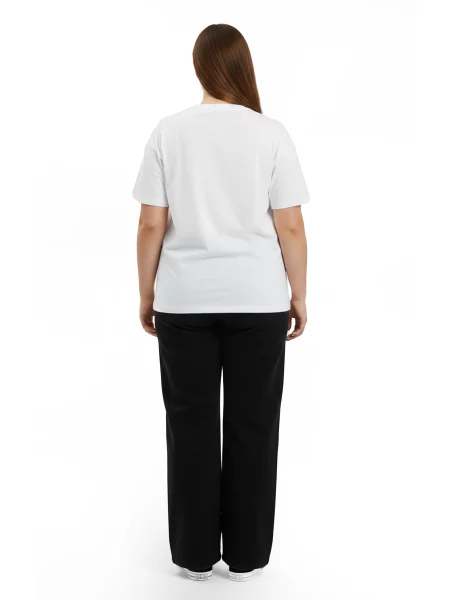 Футболка STREAM віскоза/поліестер білий