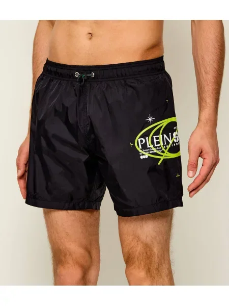 Pantaloni scurți de sport Plein Sport negru