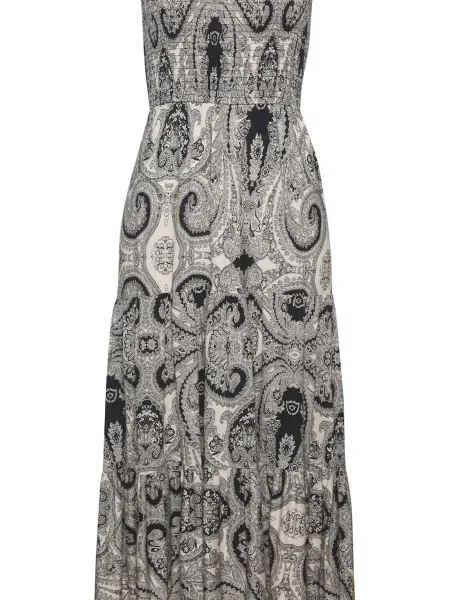 LASCANA Rochie de vară negru alb