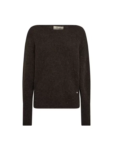 Sweter Mos Mosh brązowy
