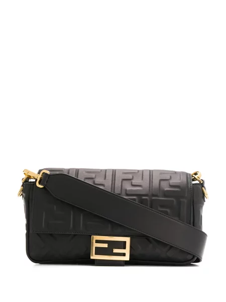 Geantă shopper Fendi negru