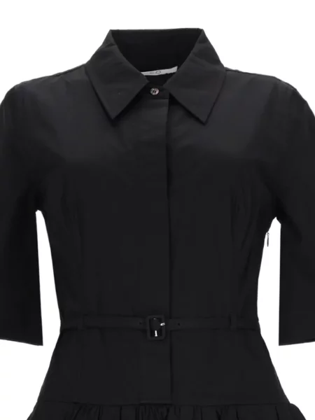 Cu centură rochie midi Co negru