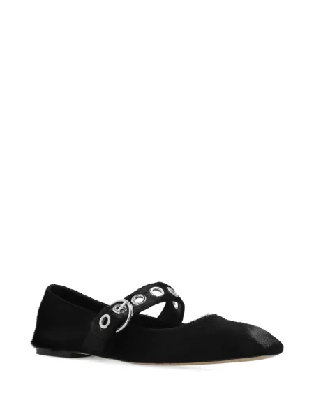 Pantofi cu toc Aeyde fără toc negru