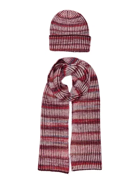 ONLY Kape ONLMATHILDA sliva / ciklama / roza / temno rdeča